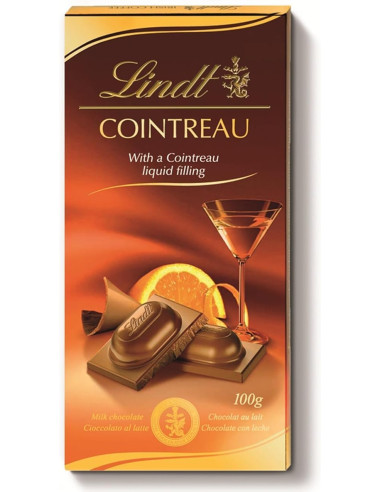 Outlet del dolce Quaranta - tavoletta cioccolato e cointreau lindt