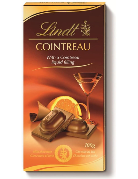 Outlet del dolce Quaranta - tavoletta cioccolato e cointreau lindt