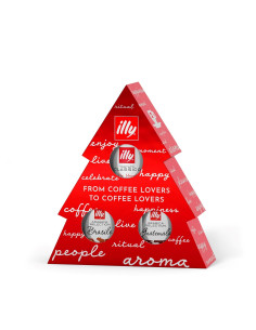 Outlet del dolce Quaranta - CAFFE ALBERO DI NATALE ILLY CAFFE MACINATO