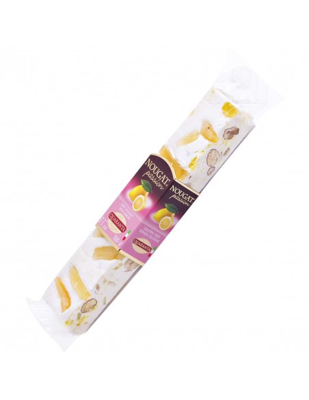 Outlet del dolce Quaranta - STECCA DI TORRONE QUARANTA TENERO VARIEGATO LIMONE 100G